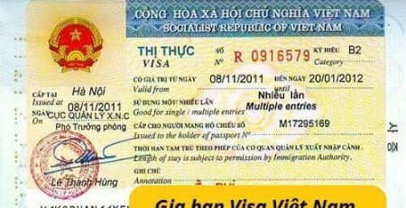 Gia Han Visa Viet Nam Cho Nguoi Trung Quoc