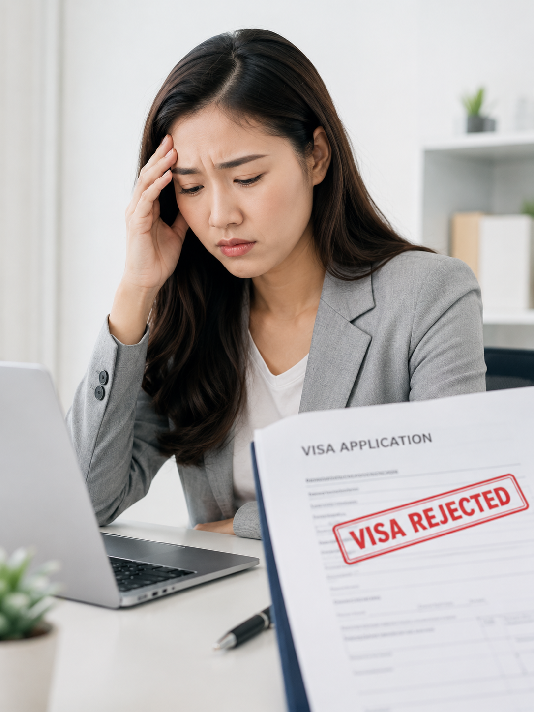 Ảnh khách gặp khó khăn khi tự làm hồ sơ