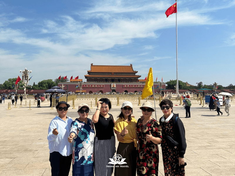 Ảnh đoàn khách tại Trung Quốc